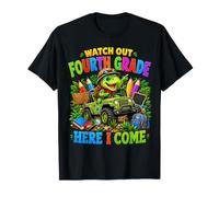 Ready to Crush Fourth Grade First Day of School Dinosaur Boy Camiseta
