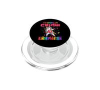 Ready To Crush Kindergarten Dabbing Unicorn Back to School PopSockets PopGrip para MagSafe