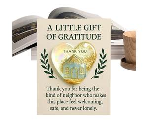 Ready-To-Give Convenience: This note card boasts a portable palm-sized 3D design, emphasizing ease of use and transport. Its compact dimensions allow it to fit effortlessly into purses or pockets, whi