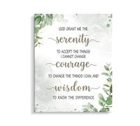 Ready to Hang Christian Canvas Art, Motivational Scripture Quotes Inspirational Wall Decor for Home, Office and Prayer Room(Framed,12x18inch(30x45cm))