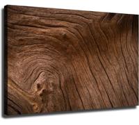 Ready to Hang Weathered Wood Tree Ring Wall-Art