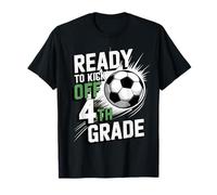 Ready to Kick Off 4th Grade Soccer Back to School Camiseta