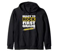 Ready to Rock First Grade Sudadera con Capucha