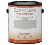 Ready To Use Interior Paint & Primer, Eggshell Acrylic Latex, Cape Gray, 1 Gallon - ECRE-5