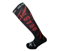 READY2DIE CROSSFSOCKS BEAST MODE - TALLAS: L, Color: NEGRO / ROJO