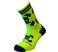 READY2DIE WODSOCKS BIG SKULLS - TALLAS: M, Color: AMARILLO