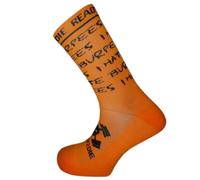 READY2DIE WODSOCKS I HATE BURPEES - TALLAS: XL, Color: NARANJA/NEGRO