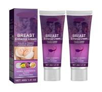 Reafirmante de Senos,Cream de Belleza de Pecho,Crema de Aumento de Senos Natural,Cream de Masaje de Aumento de Pecho más Nutrido y Firme,Hidratación Profunda,40g,2PC