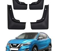 REAGAR 4Pcs Guardabarros Coches para Nissan Qashqai J11 2015 2021, Protectores antisalpicaduras Delanteros y Traseros，Protección Exterior del automóvil