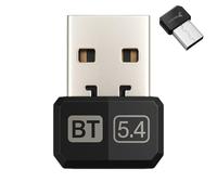 Reagle Adaptador USB Bluetooth 5.4 - Nano Mini Dongle para PC y portátil, transmisor y receptor, alcance de 20 m, Plug & Play, compatible con Windows 7/8/10/11