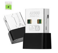 Reagle Adaptador WiFi 6 USB AX900 - 900 Mbps wifi, 5 GHz/2.4 GHz Dual Band WPA3, tarjeta nano wifi, compatible con Windows 10/11, Plug & Play