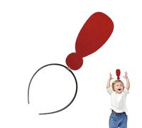 REAJO DE CARAJE, Diadema de marca de exclamación - Divertida señorita de la banda para el cabello - Accesorios elásticos para el cabello novedoso, casco de juego para productos de fotos de productos d