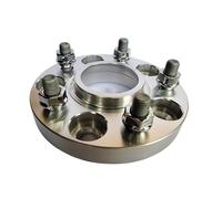 reajuste cubo rueda Para Koleos 2008+ Año 2PCS 5 * 114.3|5x4.5"|66.1mm|12 * 1.25|50mm/2inch Hub Centric Adapter Spacers(Silver)