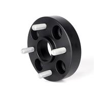reajuste cubo rueda Para Suzuki Para Alto Para Swift Para Alivio 2 Piezas 15/20/25/30/35mm PCD 4x100 ID = OD = 54,1mm Adaptador Espaciador De Rueda(2PC 25mm Black)
