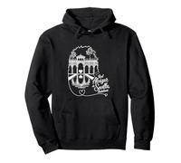 Real Alcázar de Sevilla, Andalucía España Signature Heart Art Sudadera con Capucha