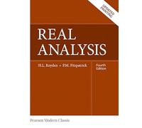 Real Analysis (Classic Version) (Pearson Modern Classics for Advanced Mathematics Series)