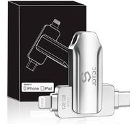 Real Apple MFi - Memoria USB C para iPhone 16/15/14 y iPad, Android, fotos, bronceado