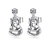 Real Asymmetrical Heart Hoop Earrings for Women Earring Gift
