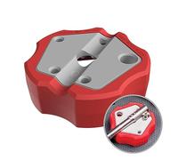 Real Avid Bloque de banco inteligente | Bloque de banco universal antideslizante y magnético | Resina de ingeniería que ayuda a proteger el acabado de la pistola, el imán evita la pérdida de pines