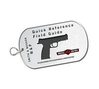 Real Avid Quick Gun Reference Field Guide for Smith & Wesson M&P Handguns, Gun Cleaning & Maintenance, Pocket Size Gunsmithing Book, DIY Gunsmith Handbook and Gun Manual