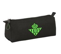 Real Betis BALOMPIÉ - Portatodo con Cremallera y Compartimiento, Estuche Infantil, Estuche Niño, Ideal para Niños en Edad Escolar, Cómodo y Versátil, Calidad y Resistencia, 21x7x8 cm
