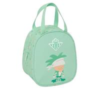 REAL BETIS BALOMPIÉ PREESCOLAR - Bolso Portameriendas, Portatodo, Calidad y Máxima Resistencia, Porta Comida, Recreo, 19x14x22 cm