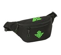Real Betis BALOMPIÉ - Riñonera con Bolsillo Exterior, Ideal para Jóvenes y Niños de Diferentes Edades, Cómoda y Versátil, Calidad y Resistencia, 23x9x12 cm