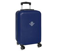 Real Betis BALOMPIE - Trolley de Cabina 20 Pulgadas, Maleta con Ruedas, Candado de Seguridad, Maleta Ligera, 34.5x20x55 cm