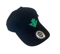 Real Betis Gorra Premium Negra Escudo Verde Niño