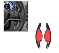 Real Carbon Fiber for Skyline Altima Rogue Car Steering Wheel Paddle Shifter Extension Cover Access