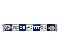 Real Club Deportivo de La Coruña Bufanda Blanquiazul Franjas Verticales.