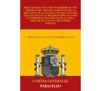 Real decreto de 12 de noviembre de 1902 aprobatorio del reglamento para la ejecución de la ley de 15 de Mayo de 1902, que establece un régimen especial para la expropiación forzosa en la zona milit...
