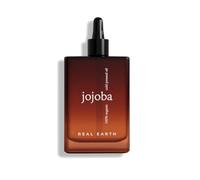 Real Earth Jojoba Oil BIO. Aceite de Jojoba 100% Puro y Natural - Aceite Facial y Vegano Prensado en Frío - Hidratación para Piel, Cabello y Uñas - Tratamiento para Acné, Arrugas y Estrías - 100ml