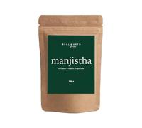 Real Earth - Manjistha en polvo - 100% puro y orgánico - Cosmética natural en polvo - Tratamiento facial natural - Mascarilla facial - Plantas ayurvédicas - Vegano - Antioxidante - 250gr