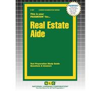 Real Estate Aide: 687 (Career Examination)