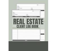 Real Estate Client Log Book