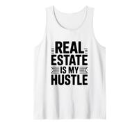Real Estate is My Hustle - Cita Motivacional Camiseta sin Mangas