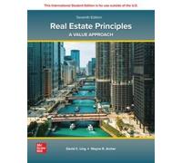 Real Estate Principles: A Value Approach ISE