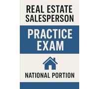 Real Estate Salesperson Practice Exam: National Portion