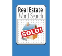 Real Estate Word Search Puzzle Book: Word Searches with Easy to Read Print about Real Estate |6x9 inches,110 pages, 50+ puzzles