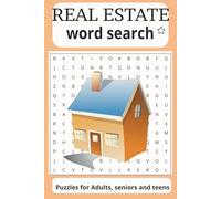 Real Estate Word Search Puzzle: Word Searches for Easy Read Print about Real Estate, Buyers, Sellers, Investors, Homeowners and more/ 6X9 inches, 110 ... for Vacations, Holidays and Free Time.