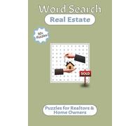 Real Estate Word Search: Word Searches with Easy to Read Print about Real Estate, Homes, and More | 6x9 inches, 110 pages, 55 Puzzles | Gifts for ... | Great for Holidays, Free Time, & More!