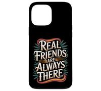Real Friends Are Always There Lealtad de conexión |- Carcasa para iPhone 13 Pro MAX