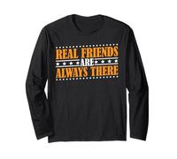 Real Friends Are Always There Lealtad de conexión - Manga Larga