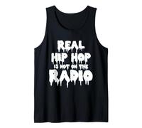 Real Hip Hop Is Not On The Radio Camiseta sin Mangas