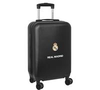 Real Madrid 2ª EQUIPACIÓN 23/24 - Trolley de Cabina 20 Pulgadas, Maleta con Ruedas, Candado de Seguridad, Maleta Ligera, 34.5x20x55 cm, Color Azul Marino