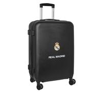 Real Madrid 2ª EQUIPACIÓN 23/24 - Trolley de Cabina 24 Pulgadas, Maleta con Ruedas, Candado de Seguridad, Maleta Ligera, 40x26x63 cm, Color Azul Marino
