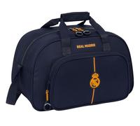 Safta REAL MADRID 2ª EQUIPACIÓN 24/25 - Bolsa de Deporte, Mochila, Ideal para Niños de Diferentes Edades, Cómoda y Versátil, Calidad y Resistencia, 40x23x24 cm, Color Azul Marino