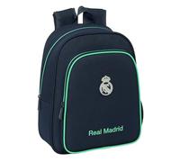 REAL MADRID 2ª EQUIPACIÓN 25/26 - Mochila Escolar Infantil, Ideal para Niños de Diferentes Edades, Cómoda y Versátil, Calidad y Resistencia, 27x10x33 cm