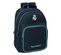 REAL MADRID 2ª EQUIPACIÓN 25/26 - Mochila Escolar Infantil, Ideal para Niños de Diferentes Edades, Cómoda y Versátil, Calidad y Resistencia, 32x15x42 cm